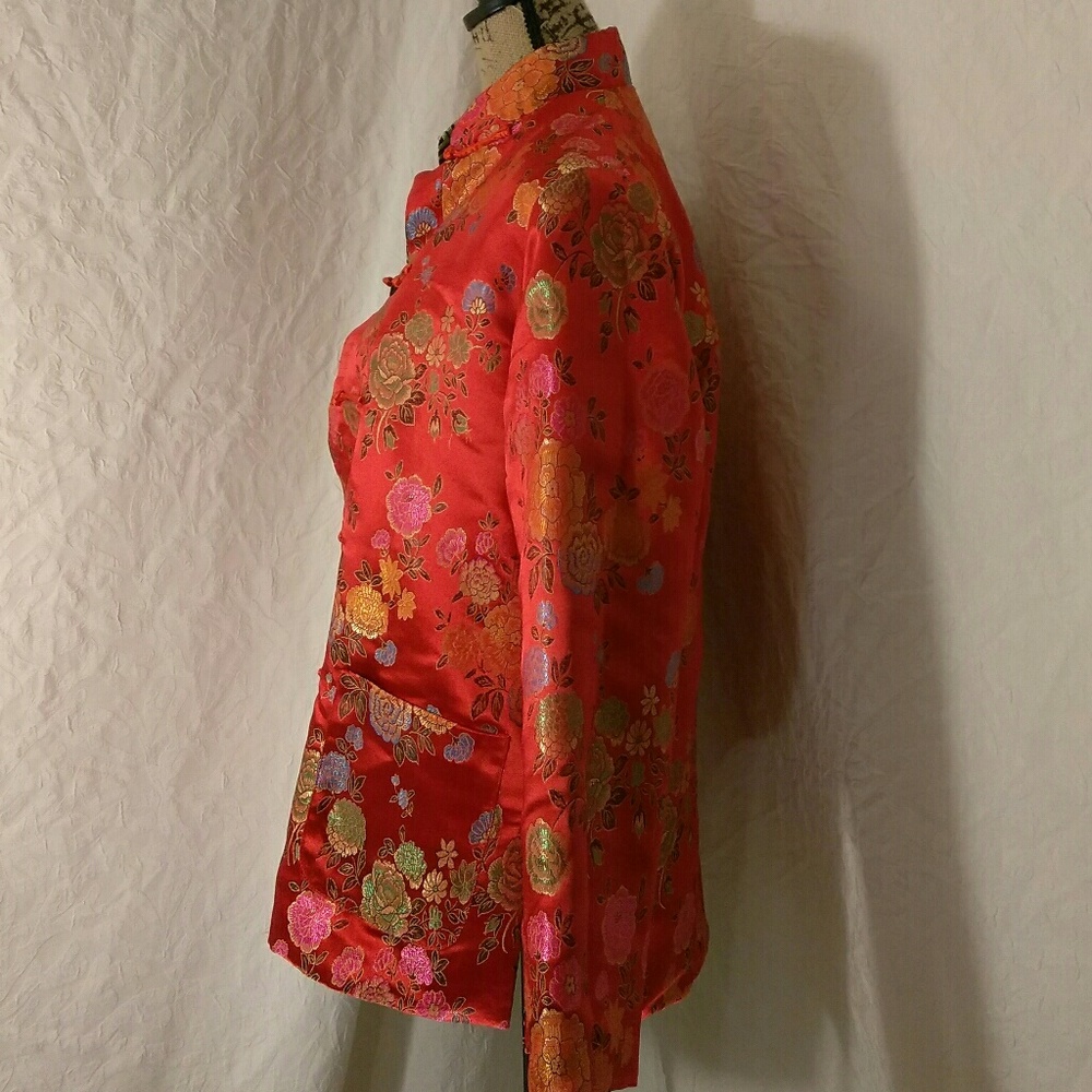 Vintage, Reversible Mandarin Jacket - image 4